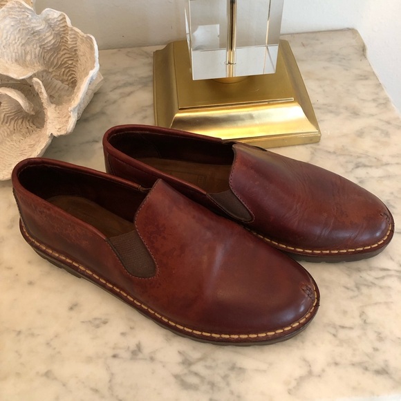 Cole Haan Shoes - Cole Haan NWT Leather Loafers Rubber Trek Trail Sole Slip-On